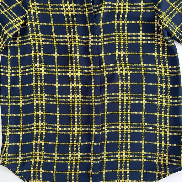 Ann Taylor Petite Button Down Long sleeve Top Sz XXSP - Picture 2 of 12
